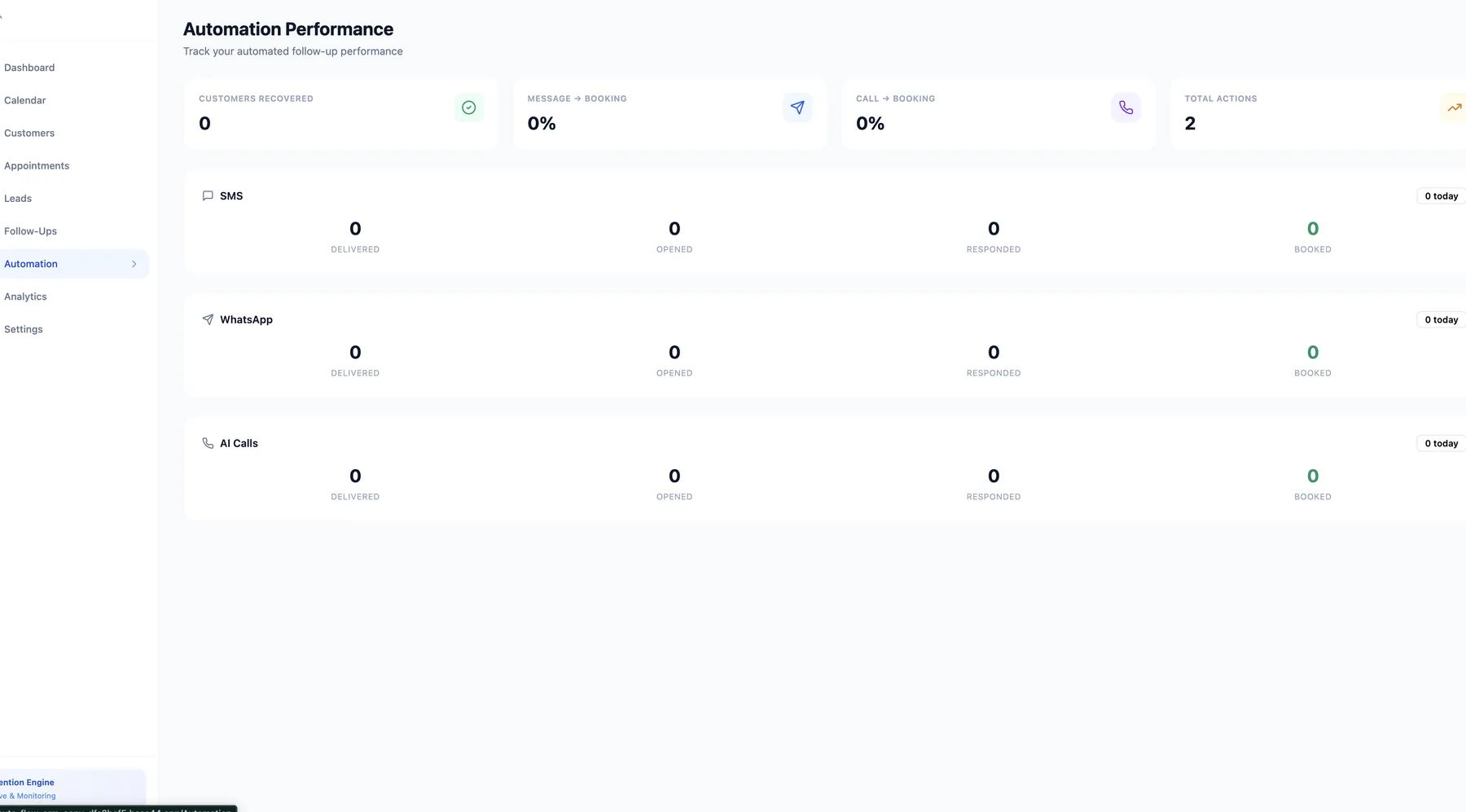 AutoWash CRM automation performance